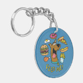 Scooby-Doo Feed Me! Sleutelhanger (Voorkant Links)