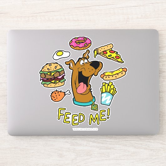 Scooby-Doo Feed Me! Sticker (Computer)