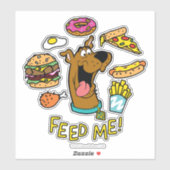 Scooby-Doo Feed Me! Sticker (Vel)