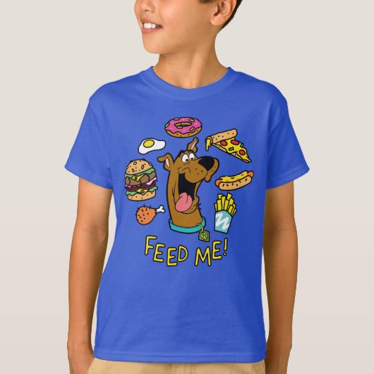 Scooby-Doo Feed Me. T-shirt (Voorkant)