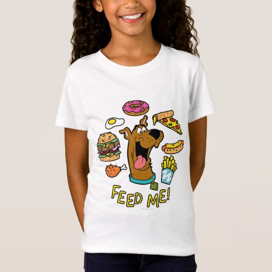 Scooby-Doo Feed Me. T-shirt (Voorkant)