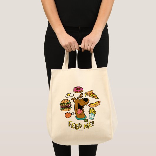 Scooby-Doo Feed Me. Tote Bag (Voorkant (product))
