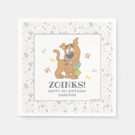 Scooby-Doo First Birthday Servet
