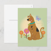 Scooby-Doo Following Butterfly Briefkaart (Voorkant / Achterkant)