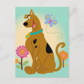 Scooby-Doo Following Butterfly Briefkaart (Voorkant)