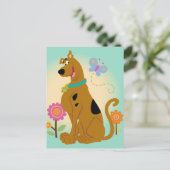 Scooby-Doo Following Butterfly Briefkaart (Staand voorkant)