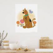 Scooby-Doo Following Butterfly Poster (Keuken)