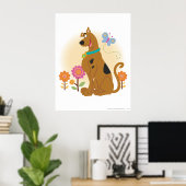 Scooby-Doo Following Butterfly Poster (Thuiskantoor)