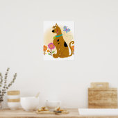 Scooby-Doo Following Butterfly Poster (Keuken)