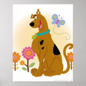 Scooby-Doo Following Butterfly Poster (Voorkant)
