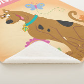 Scooby-Doo Following Butterfly Sherpa Deken (3/4)