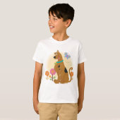 Scooby-Doo Following Butterfly T-shirt (Voorkant volledig)