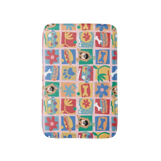 Scooby-Doo | Fun Baby Pattern Badmat (Voorkant Verticaal)