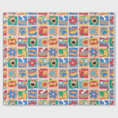 Scooby-Doo | Fun Baby Pattern Cadeaupapier (Vlak)