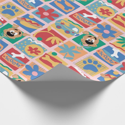 Scooby-Doo | Fun Baby Pattern Cadeaupapier (Hoek)