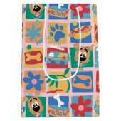 Scooby-Doo | Fun Baby Pattern Medium Cadeauzakje (Achterkant)