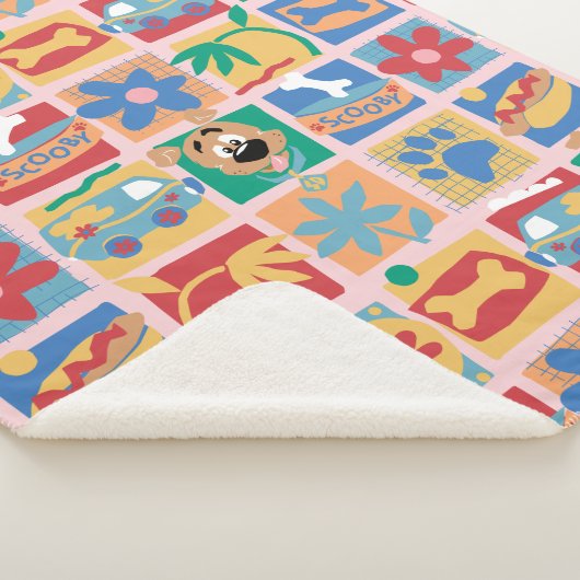 Scooby-Doo | Fun Baby Pattern Sherpa Deken (3/4)