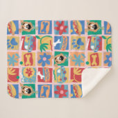 Scooby-Doo | Fun Baby Pattern Sherpa Deken (Voorkant (horizontaal))