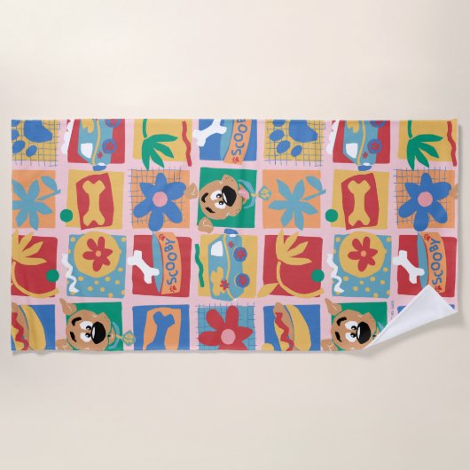 Scooby-Doo | Fun Baby Pattern Strandlaken (Voorkant)