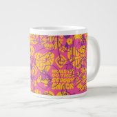 Scooby-Doo | Funky Flower Pattern Grote Koffiekop (Voorkant rechts)