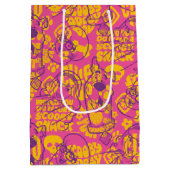 Scooby-Doo | Funky Flower Pattern Medium Cadeauzakje (Achterkant)