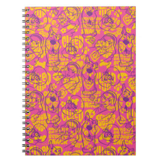 Scooby-Doo | Funky Flower Pattern Notitieboek