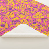 Scooby-Doo | Funky Flower Pattern Sherpa Deken (3/4)