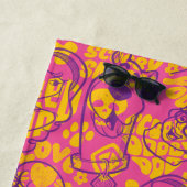 Scooby-Doo | Funky Flower Pattern Strandlaken (In situ)