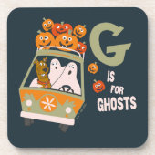 Scooby-Doo | G is voor Ghosts Bier Onderzetter (Voorkant)