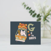 Scooby-Doo | G is voor Ghosts Briefkaart (Staand voorkant)