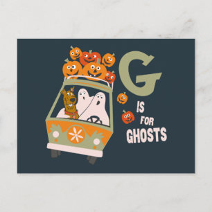 Scooby-Doo   G is voor Ghosts Briefkaart
