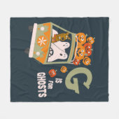 Scooby-Doo | G is voor Ghosts Fleece Deken (Voorkant (Horizontaal))
