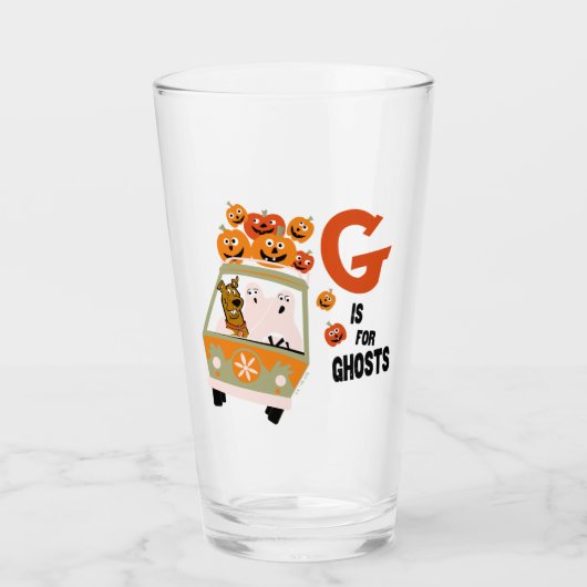 Scooby-Doo | G is voor Ghosts Glas (Voorkant)