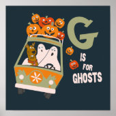Scooby-Doo | G is voor Ghosts Poster (Voorkant)
