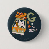 Scooby-Doo | G is voor Ghosts Ronde Button 5,7 Cm (Voorkant)