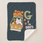 Scooby-Doo | G is voor Ghosts Sherpa Deken (Voorkant)