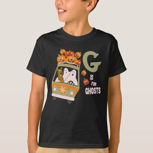 Scooby-Doo | G is voor Ghosts T-shirt (Voorkant)