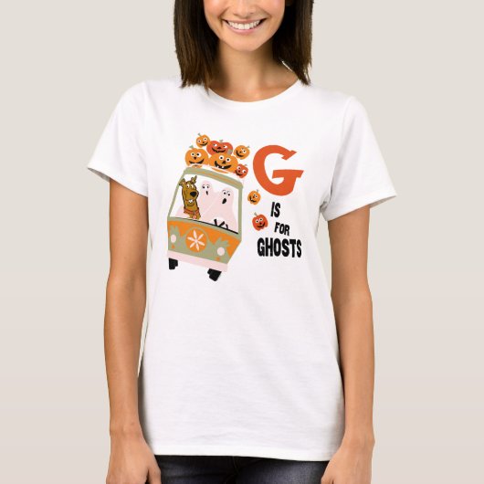 Scooby-Doo | G is voor Ghosts T-shirt (Voorkant)