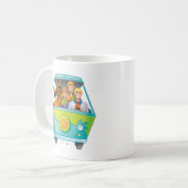 Scooby-Doo & Gang Mystery Machine Airborstel Koffiemok (Voorkant links)