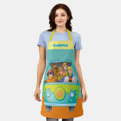 Scooby-Doo & Gang Mystery Machine Airborstel Schort (Gedragen)