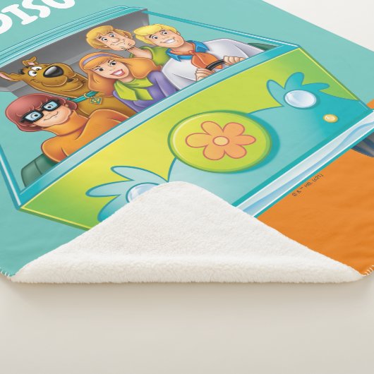 Scooby-Doo & Gang Mystery Machine Airborstel Sherpa Deken (3/4)