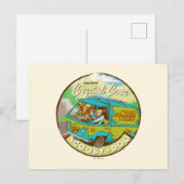 Scooby-Doo | Gang rijdend door "kristalcove" Briefkaart (Voorkant / Achterkant)