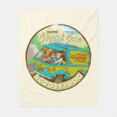 Scooby-Doo | Gang rijdend door "kristalcove" Fleece Deken (Voorkant)