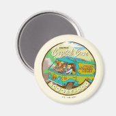 Scooby-Doo | Gang rijdend door "kristalcove" Magneet (Voorkant / Achterkant)