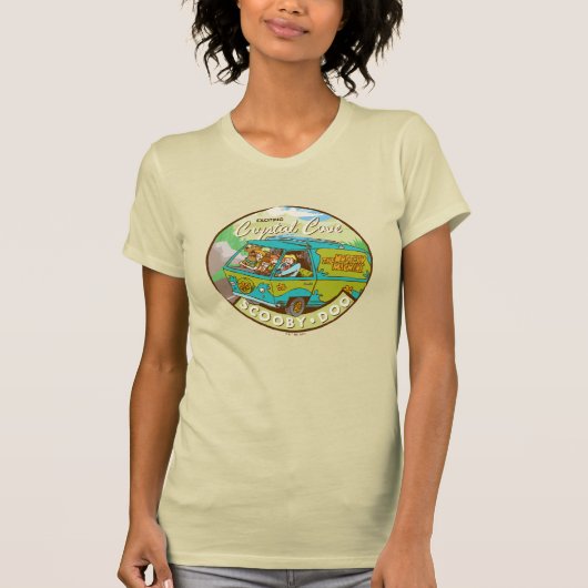 Scooby-Doo | Gang rijdend door "kristalcove" T-shirt (Voorkant)