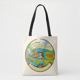 Scooby-Doo Gang rijdend door "kristalcove" Tote Bag