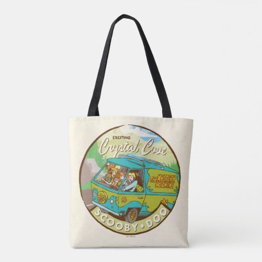 Scooby-Doo | Gang rijdend door "kristalcove" Tote Bag (Achterkant)