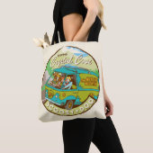 Scooby-Doo | Gang rijdend door "kristalcove" Tote Bag (Dichtbij)