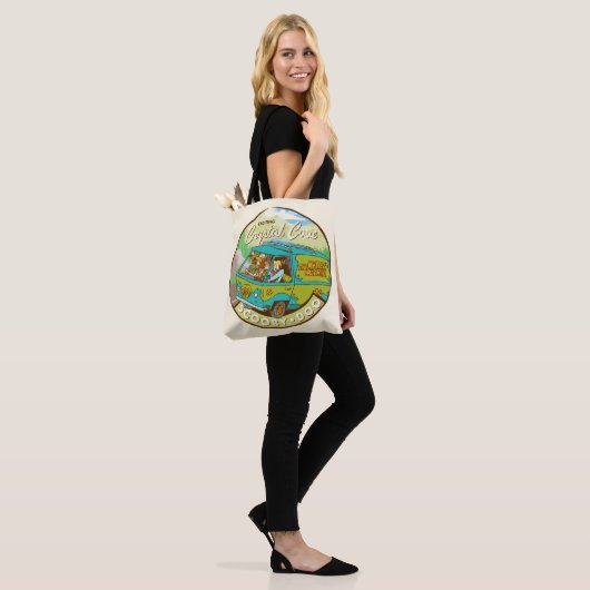 Scooby-Doo | Gang rijdend door "kristalcove" Tote Bag (Op model)