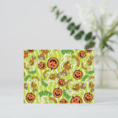 Scooby-Doo | Gelukkig Halloween patroon Briefkaart (Staand voorkant)